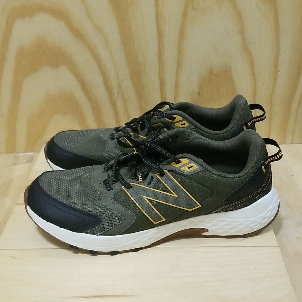 New Balance Men's Trail Running  Green / Black - White BRAND NEW SZ-14